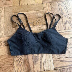 Lululemon Like a Cloud Ribbed Bra Light Support B/C Cup – Black – Size 10